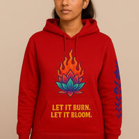 Phoenix Bloom Hoodie – Let it Burn. Let it Bloom | Euphorica Originals | Cotton Blend